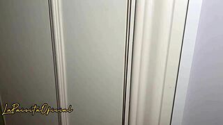 my latina neighbor's huge ass shakes as she begs for help