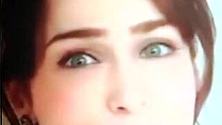 Stefanie Joosten's Face Drenched in Hot Sticky Cum Tribute!