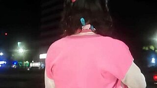 rica trans lifts miniskirt showing big melons in tlalpan