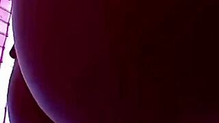 Pregnant slut spreads wide open ass ready for intense anal worshiping