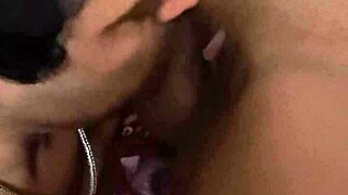 i suck on this brunette's wet pussy