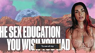 Discover varied female anatomy through close pussy fingering lessons