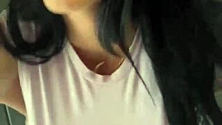 i'm teasing clea gaultier's wet pussy on our prague date ride