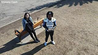 native babes ride bbc first time ever 🔥🍆