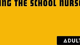 Nurse Kendra Sunderland Licks Liz Jordan Pussy and Rims Ass