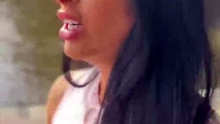 i'm teasing clea gaultier's wet pussy on our prague date ride