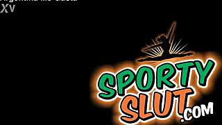 check out this latina's huge tits and puffy spandex cameltoe 💦🍑