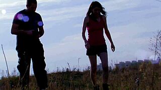 french teen pauline cooper bent over fucked on public beach