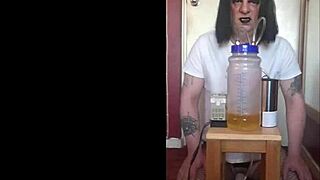 Bisexual Crossdresser's Cow Milker Sucks Tits Hard Part 6!