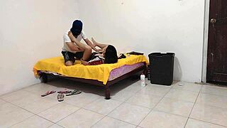 dirty mature latina gives homemade missionary blowjob in casting