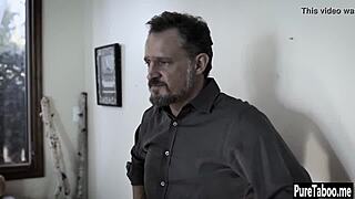 Petite Babe Takes Intense Pounding from Dominant Stud