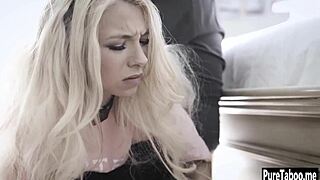 Petite Babe Takes Intense Pounding from Dominant Stud