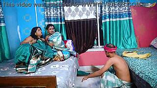 two desi hardcore threesome bangs servant intensely