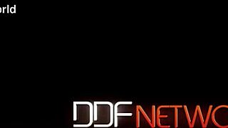 barefoot tattooed slut serves master with ass to mouth creampie and swallow