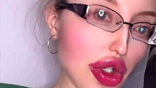 Russian accented storyteller shares part 1 fetish tale with glasses