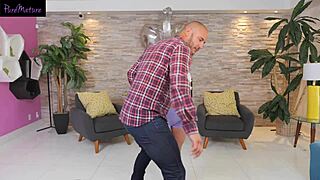 redhead milf dani jensen rides monster cock until huge creampie load