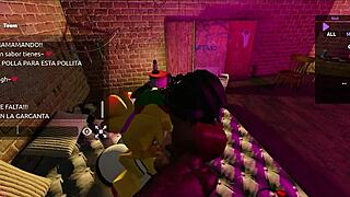 rough black monster cock turns her into personal whore creampie pounding