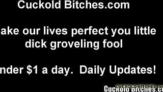 Shaping Submissive Babe into Ultimate Femdom Cuckold Slave