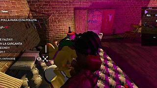 rough black monster cock turns her into personal whore creampie pounding