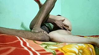 Sensual Indian Village Couple's Juicy Bedroom Quickie