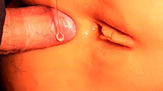 Fucking her shaved asshole drives me wild