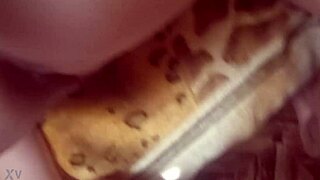 i film our mature couple's handheld homemade video session