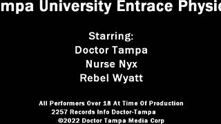 rebel wyatt tampa university entrance physical exam