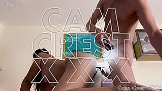 Hey, Cam Crest feeds Ditaya dick as you adore his ass