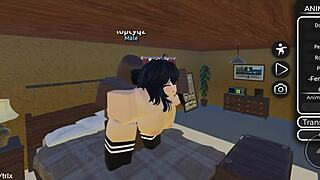 ROBLOX SLUT CRAVES BBC And SERVES MASTER'S MONSTER COCK Hungrily!