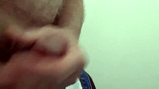RUSTYAS1 STROKES SMALL COCK In PUBLIC TOILET, Cumming Hard Solo!