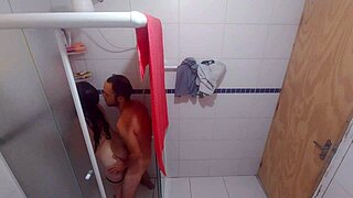 Shocked discovering his wild deepthroat domination play