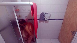 Shocked discovering his wild deepthroat domination play