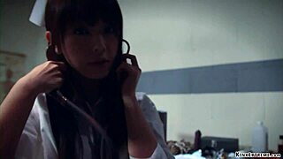 deviant patient ties whips asian nurse roughly