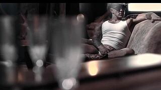 Stiletto Whore Teases Wet Ass in Quick Glamour Cumshot Frenzy