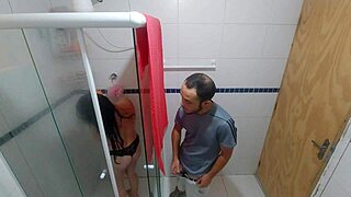 Shocked discovering his wild deepthroat domination play