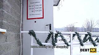 hey, debt4k collector savoring debtor's tender mouth and smooth intimacy