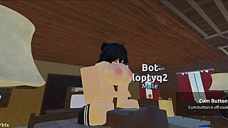 ROBLOX SLUT CRAVES BBC And SERVES MASTER'S MONSTER COCK Hungrily!