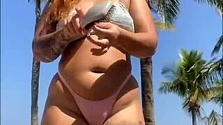 guy slapped my beach ass then i sucked him