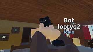 ROBLOX SLUT CRAVES BBC And SERVES MASTER'S MONSTER COCK Hungrily!