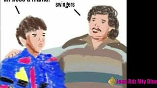 santa claus trailer stuffs busty cheating wife hard