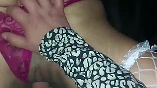 Beautiful latina otaku gets raw fucked missionary spooning creampie part 1