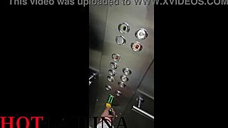 Banging Big Ass Colombian in Elevator Medellin