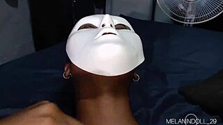 Thick Ebony Slut Bent Over Fucked Doggystyle Hard