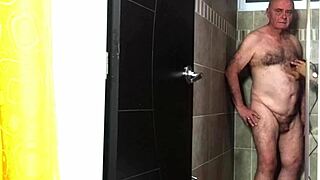 agarabas surprises in shower preview with olpr voyeur view