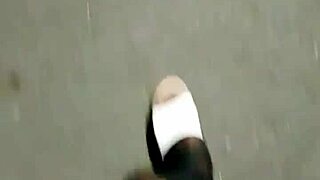 watch me stroke my shemale cock outdoors till i cum hard