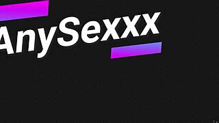 i rub and thrust cock deep into busty latina vagina