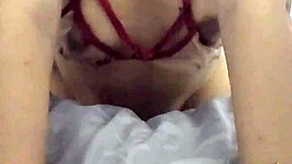 Hot Asian Bound in Handcuffs Takes Brutal Interracial Pounding!