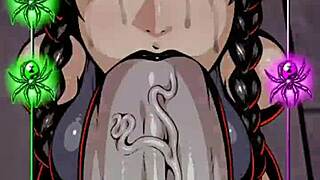 wednesday turns wicked and dripping wet tonight 😈💦🔥