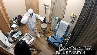 Yesenia's pussy creampied hard in nurse POV cum blast