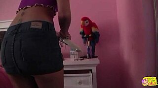 Kayla Carrera and Riley Reid's steamy lesbian pussy licking toy play heats up